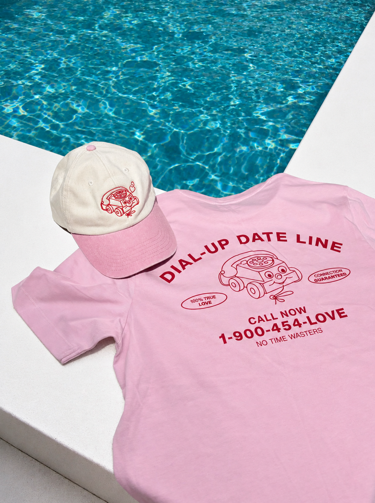 Dial-Up-Dateline Embroidered Cap