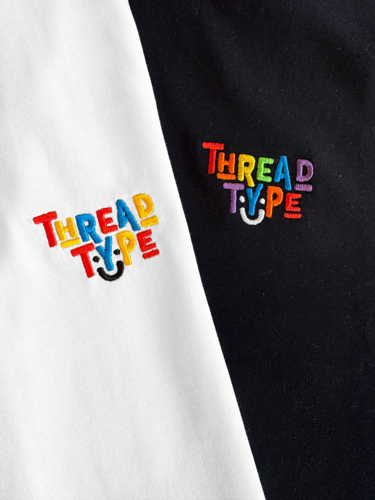 Thread Type Organic Logo T-Shirt