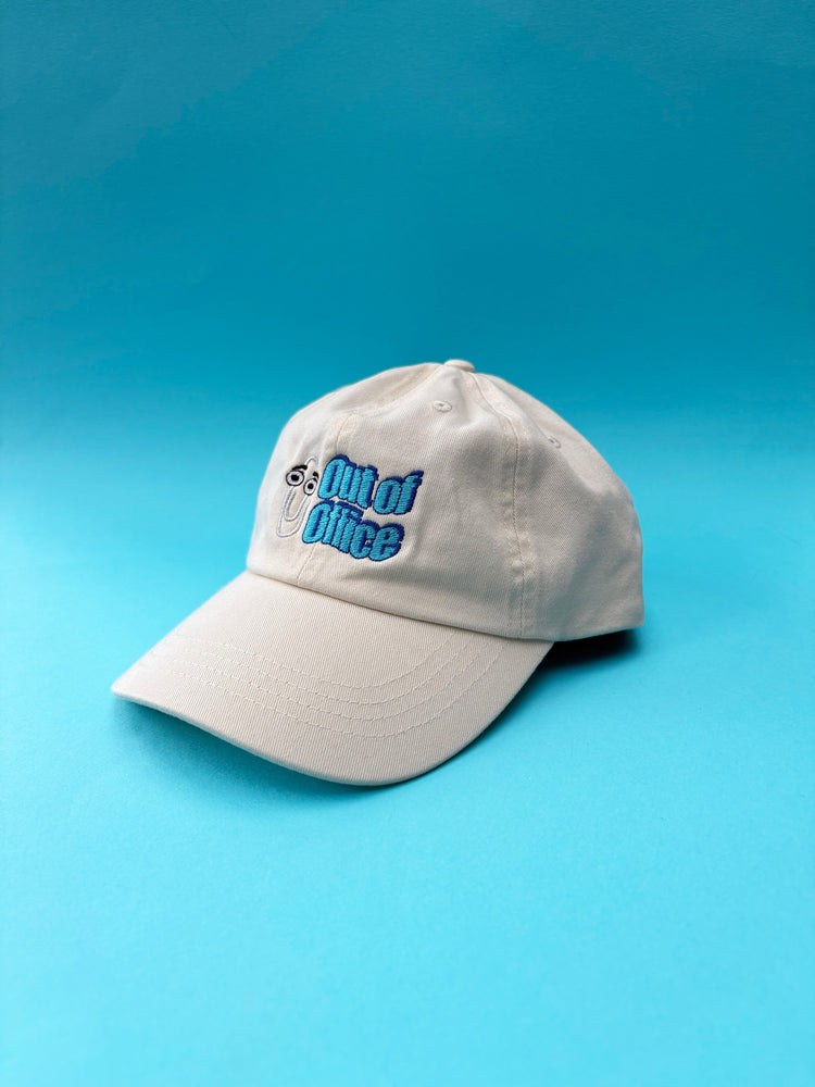 ‘Out of Office’ Slogan and Paperclip Cap