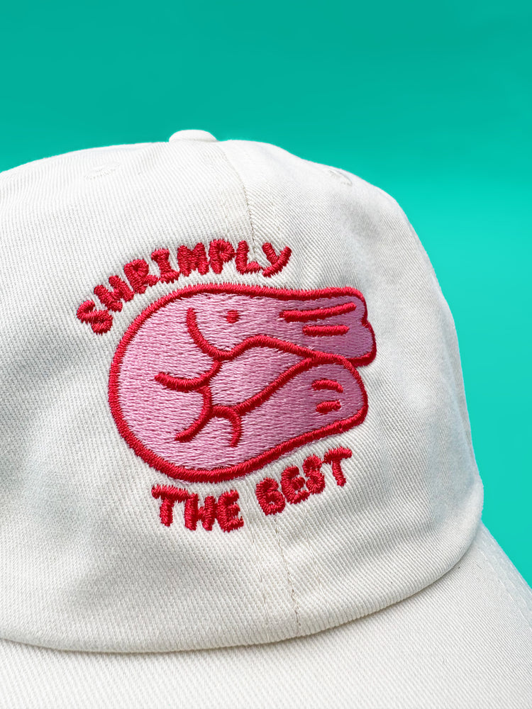Shrimply the Best Embroidered Cap