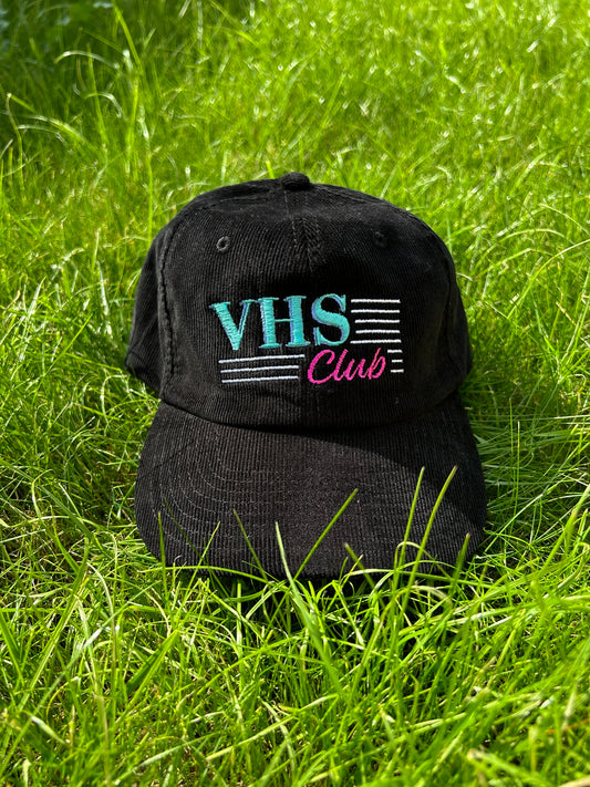 VHS Club Retro Cord Cap