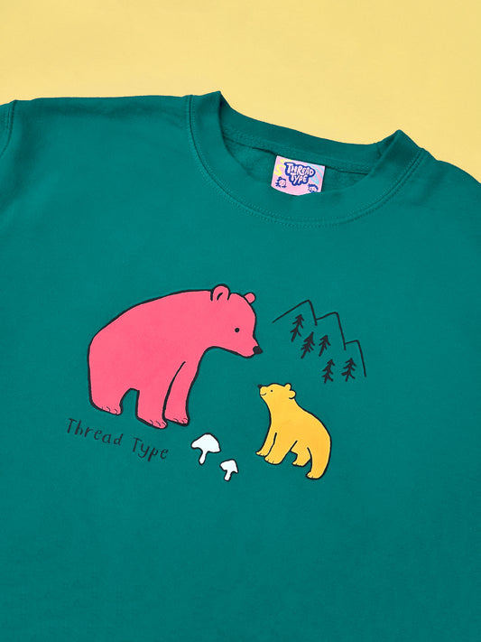 Retro Autumn Bears Sweatshirt