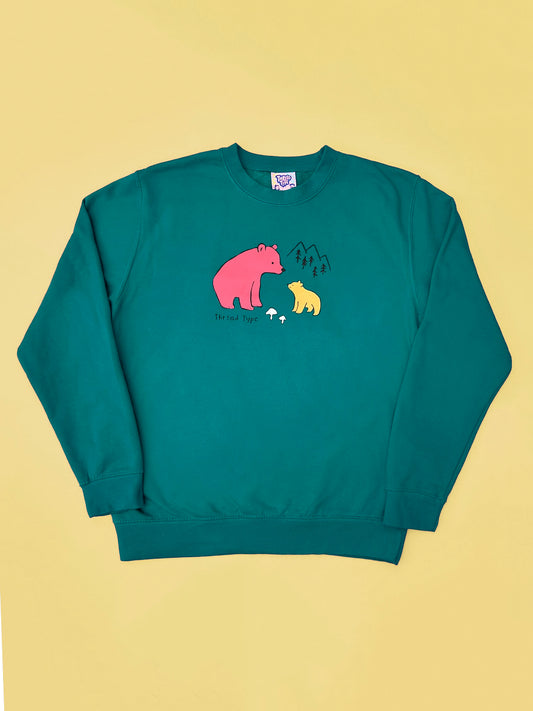 Retro Autumn Bears Sweatshirt