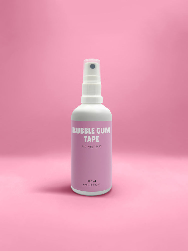 Bubble Gum Tape Clothing Spray